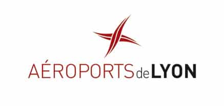logotipo de los aeropuertos de lyon
