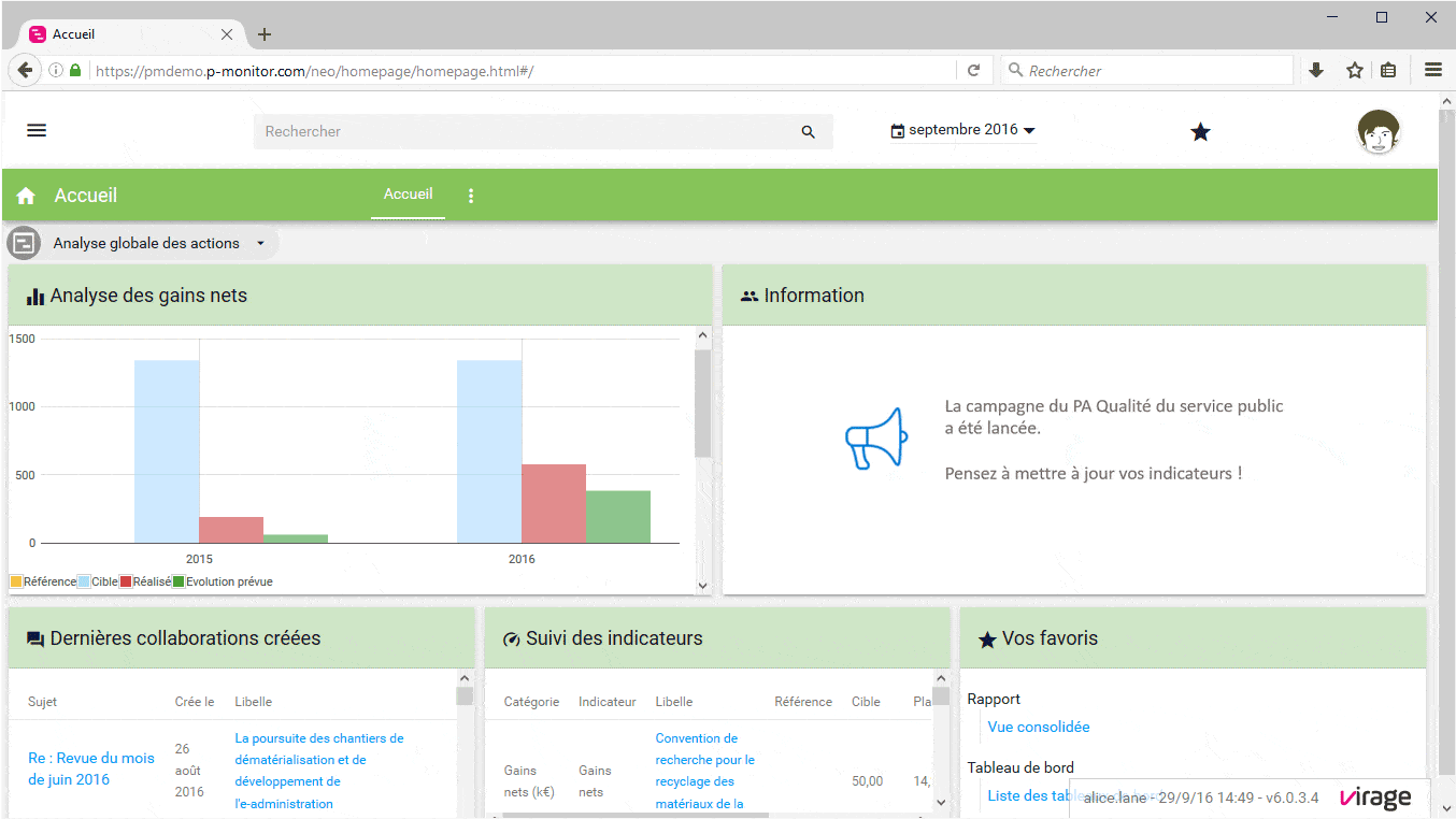 skin personnalisation Project Monitor