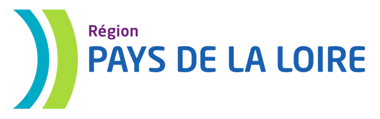 région pays de la loire logo color