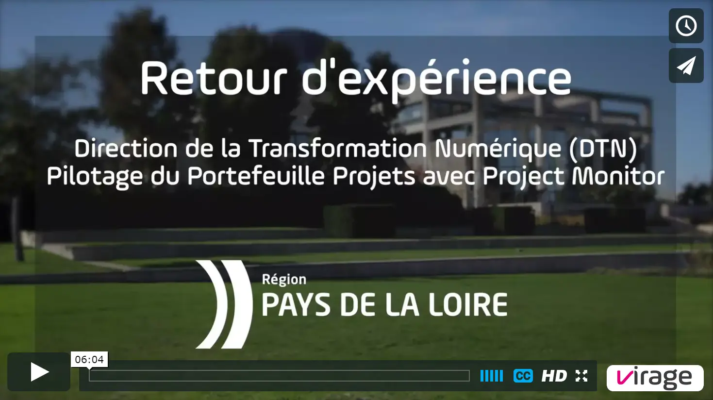 Témoignage video Conseil Régional Pays de la Loire