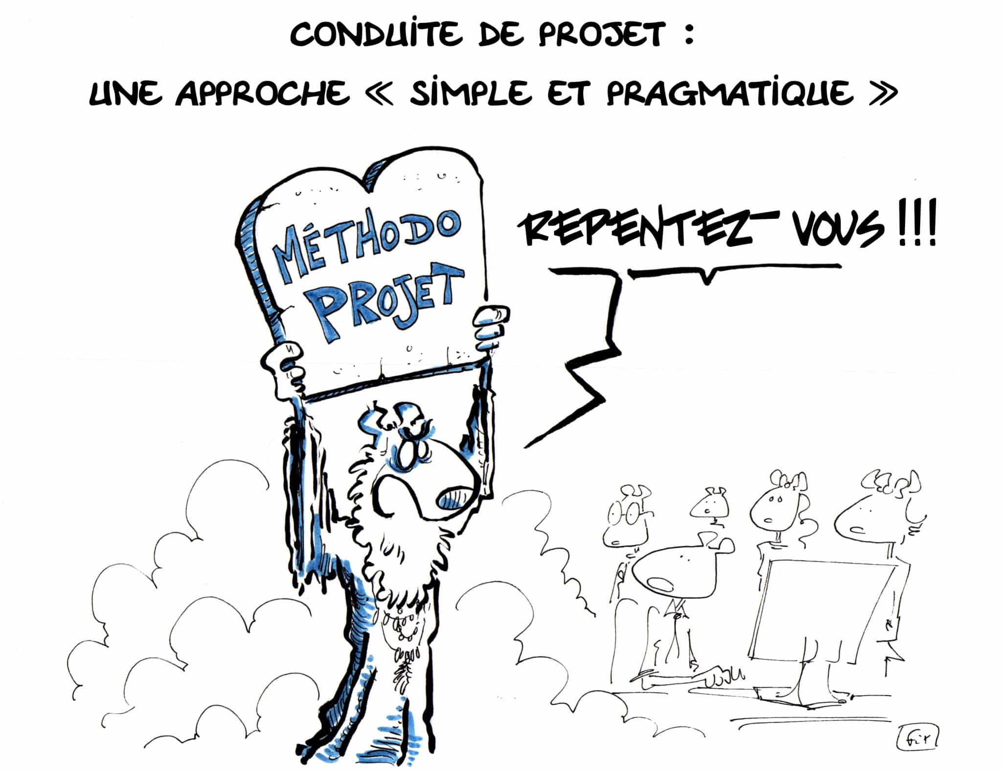 Dessin méthode projet et gestion de projets