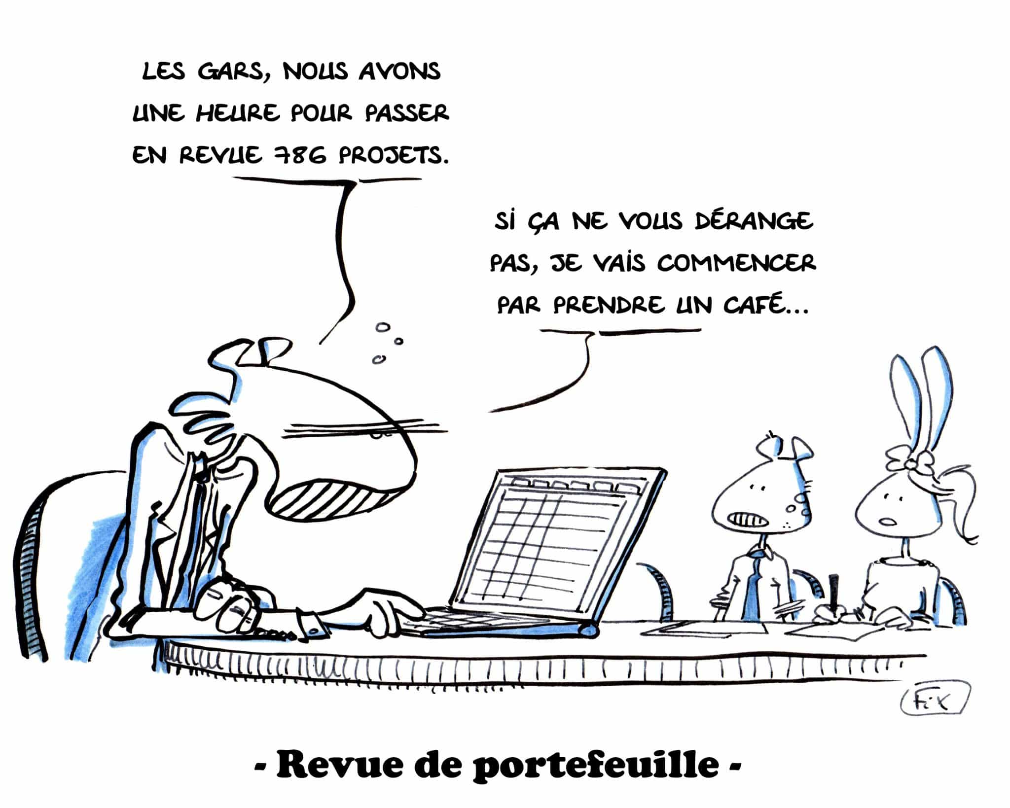 Dessin Fix revue de portefeuille