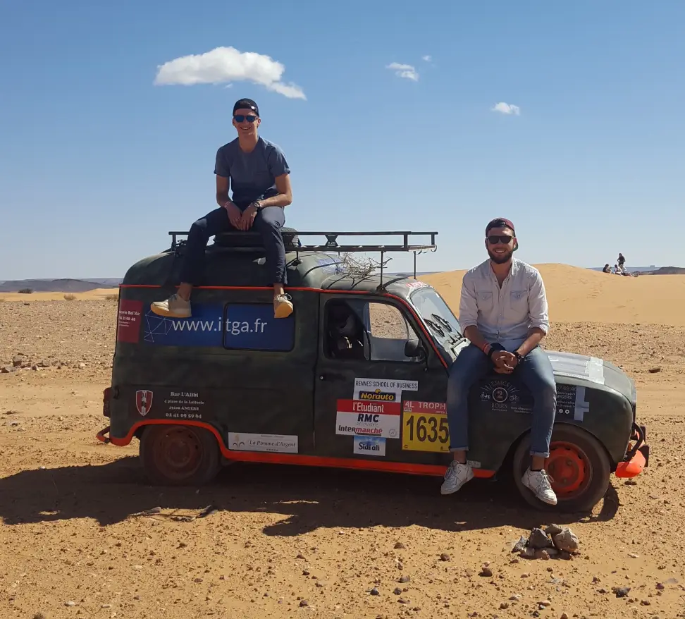 Pierre - Edouard - Gadz & Trophy - 4L Trophy - 2018 - sponsor - VIRAGE