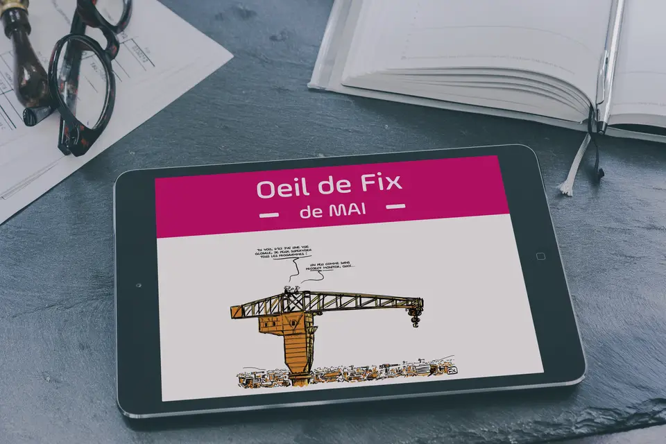 Caricature Oeil de Fix bâtiment