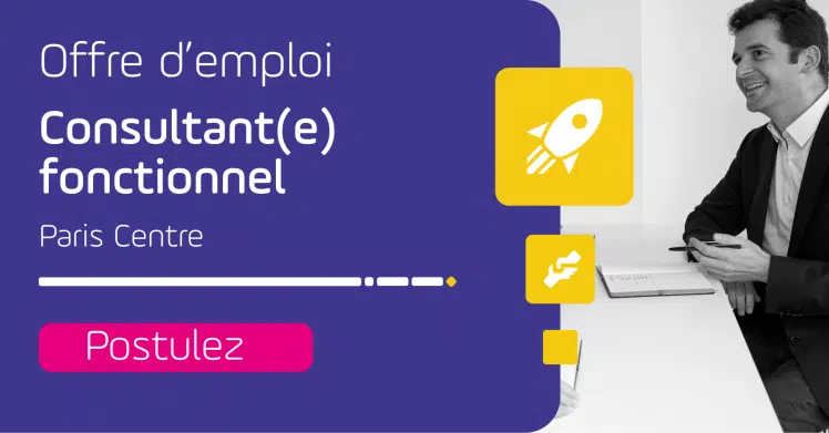 Offre consultant fonctionnel paris virage group