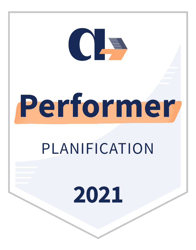 Badge Appvizer Planification des ressources