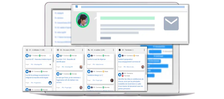 diagramme de gantt collaboratif