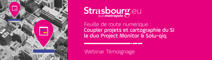 Deux logiciels au service de la gouvernance de la direction numérique de l'eurométropole de Strasbourg