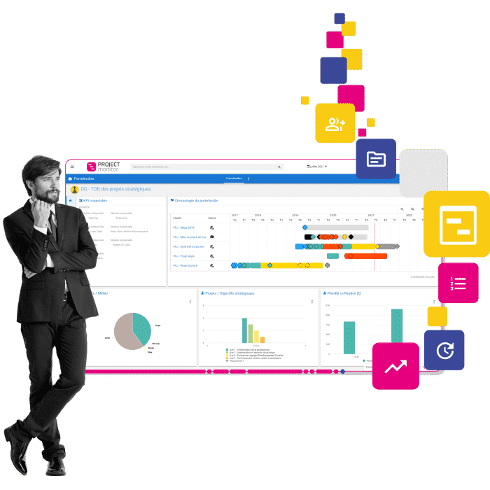 project monitor software de gestión para proyectos y planes de acción portafolio