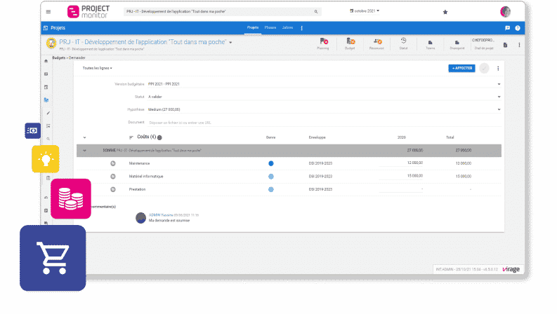 project budget monitoring