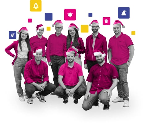 Photo de l'équipe de noel Virage Group