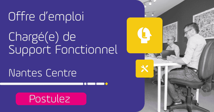 offre emploi charge de support fonctionnel nantes