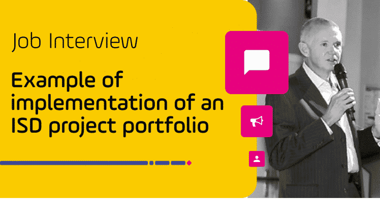Example of implementation of an ISD project portfolio
