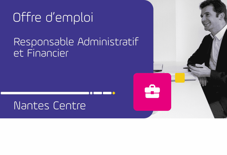 offre emploi responsable administratif financier