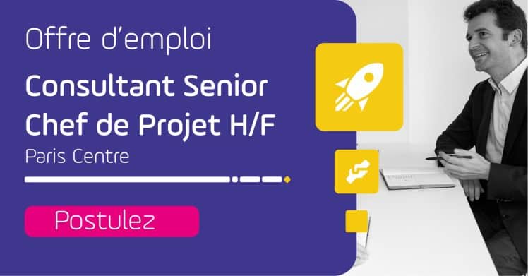 offre d'emploi chef de projet paris