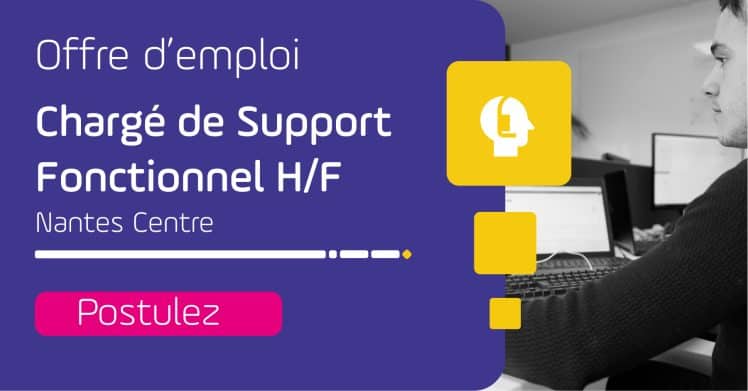 job offer functional support manager nantes