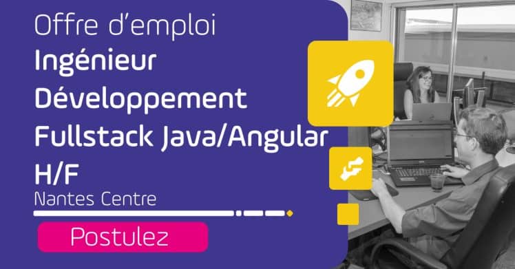 offre d'emploi développeur fullstack nantes