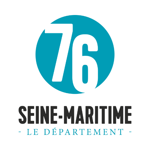 Logo du Département de la Seine-Maritime (CD76), collectivité qui pilote son plan de mandat avec Strat monitor