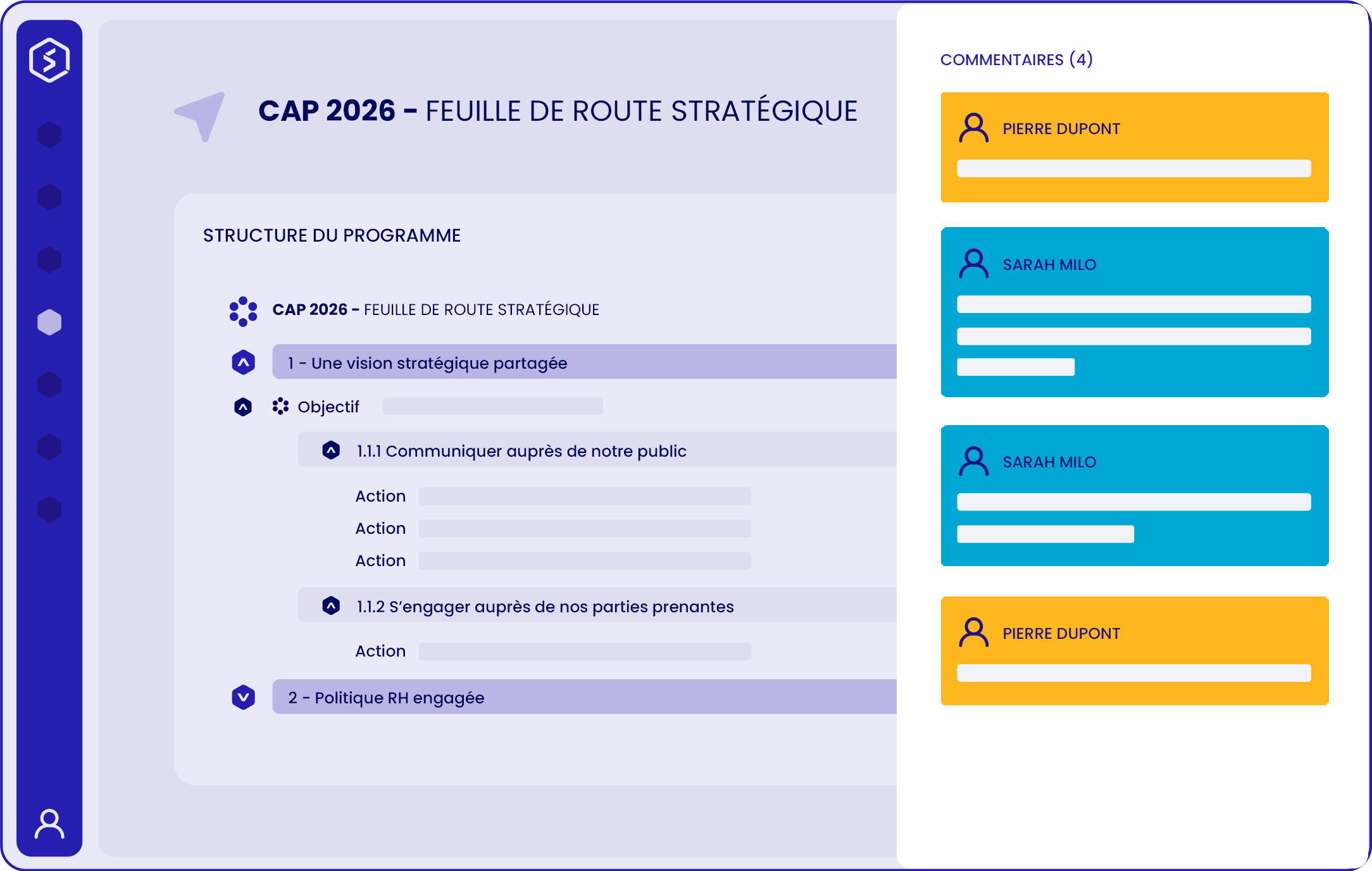 Strat monitor, le logiciel de plan stratégique collaboratif