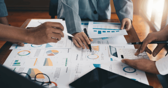 calcul de l'avancement d'un plan stratégique